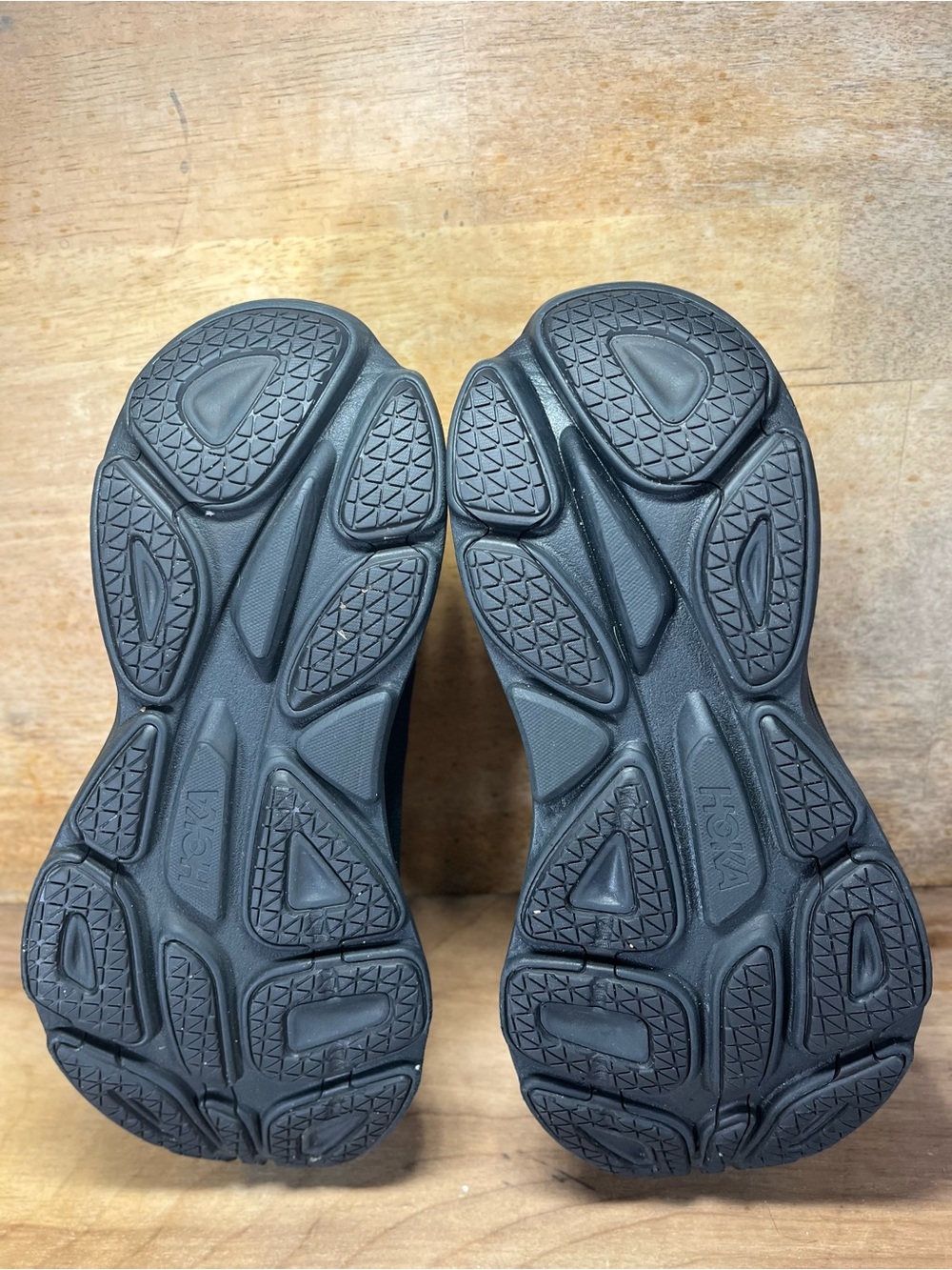 Hoka One One Bondi 8 REFLECTIVE Womens Size 10 Running Shoes Sneakers Black - Picture 7 of 11